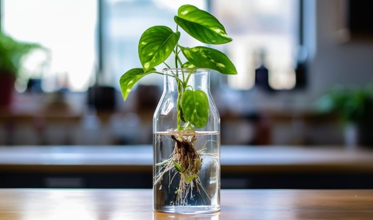 pothos in acqua