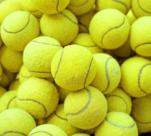 palline da tennis